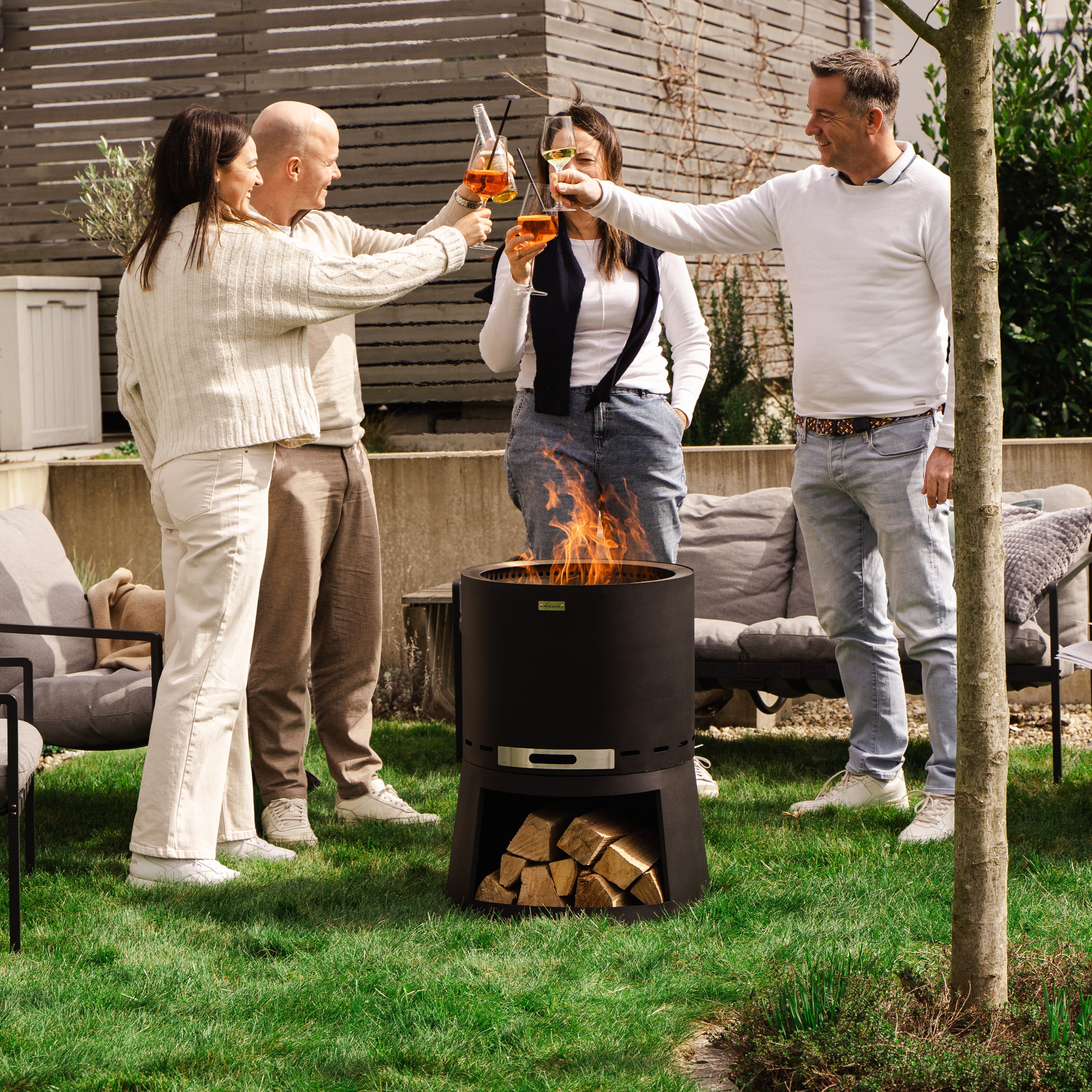 Set: Skara Pluss + Feuerplatten-Grill