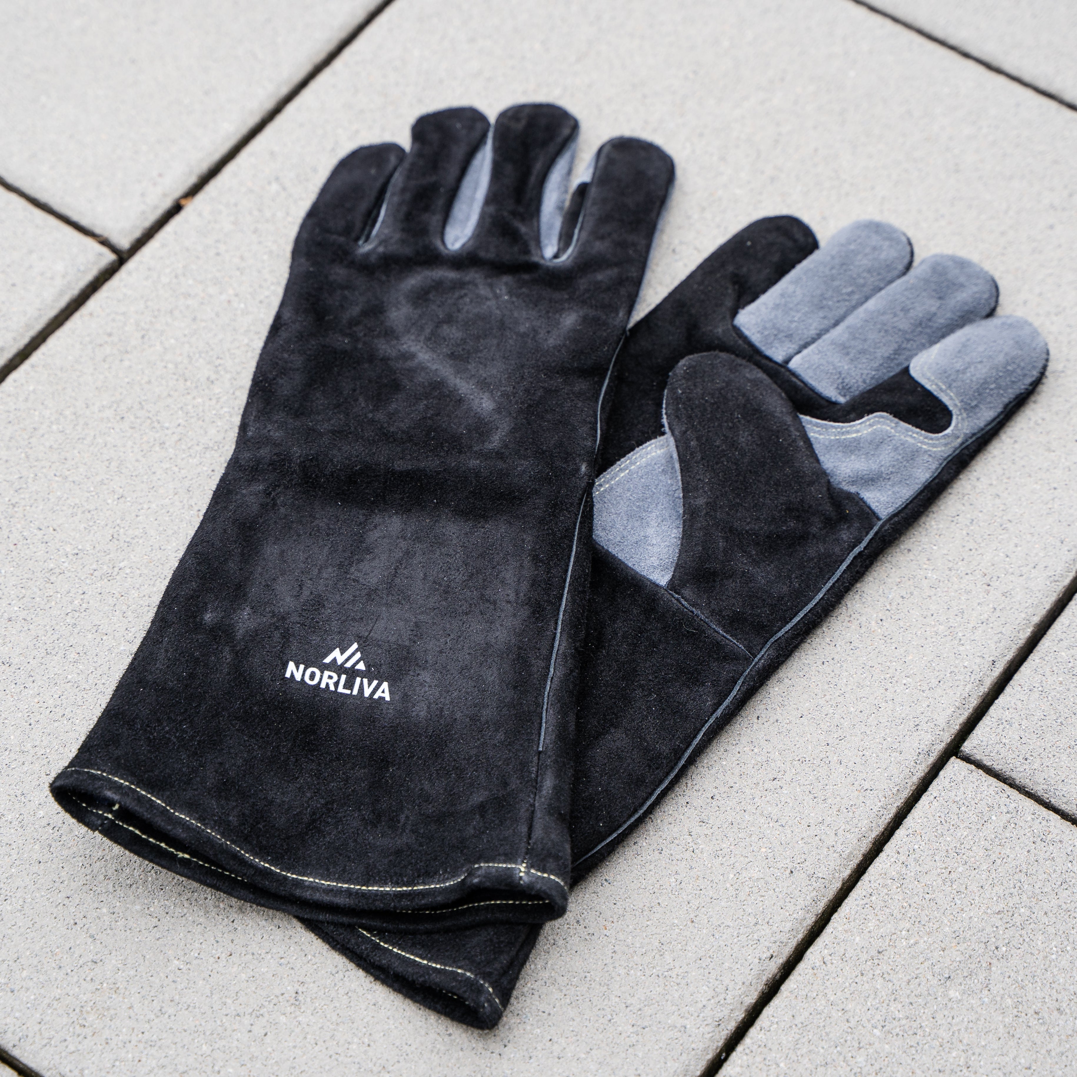 Feuer-Schutzhandschuhe Leder