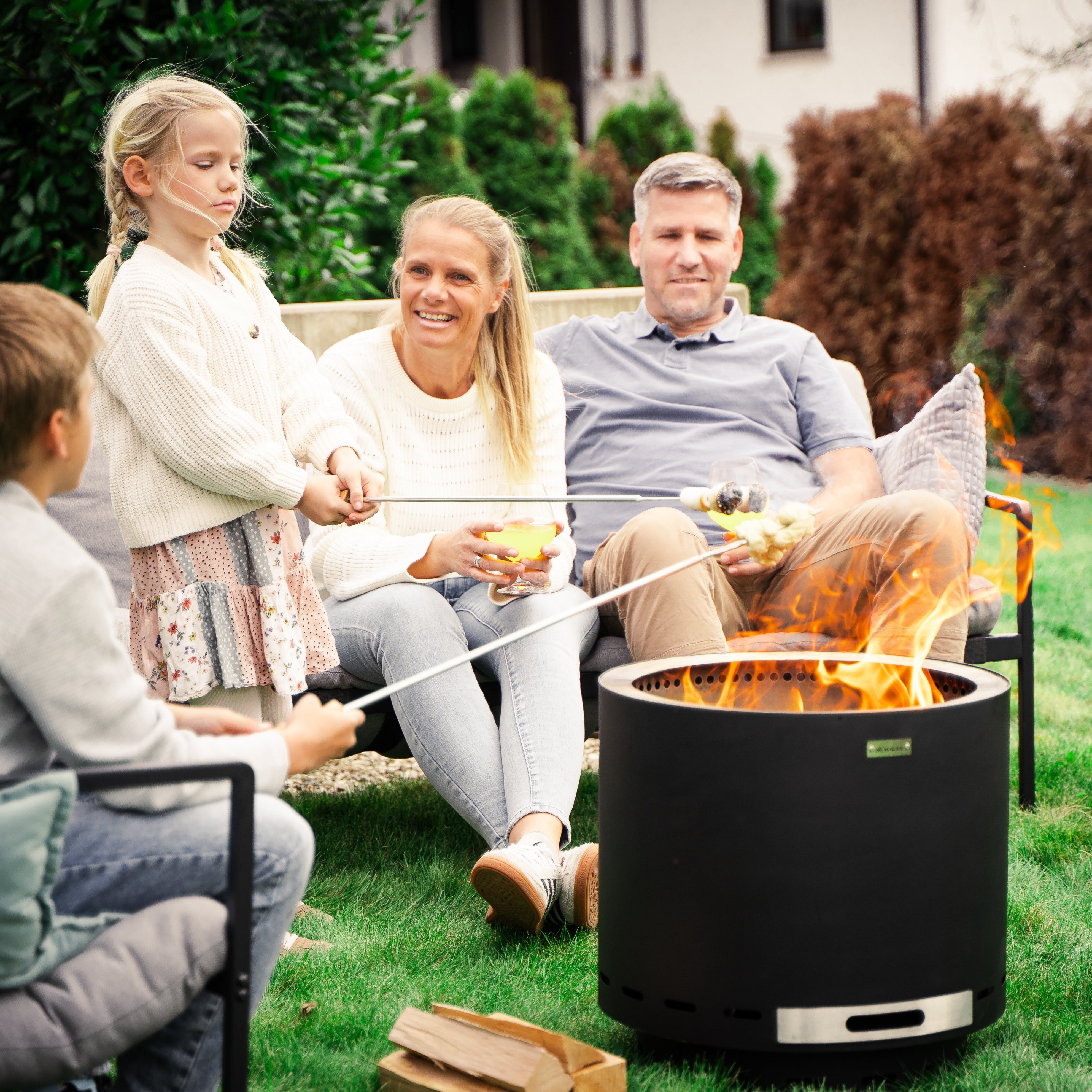Grillspieße lang, 4 Stück