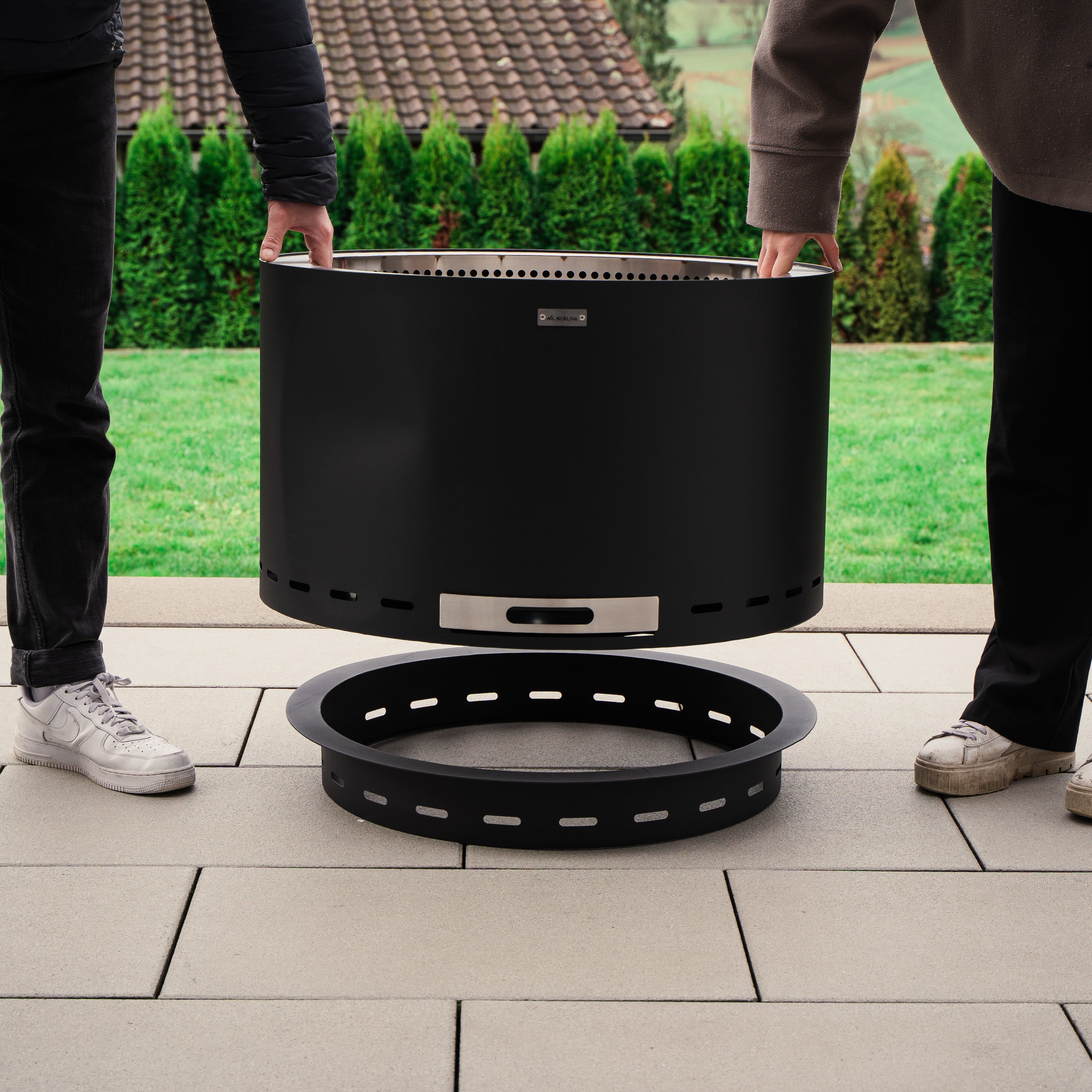 Rauchfreie Feuerschale Venna