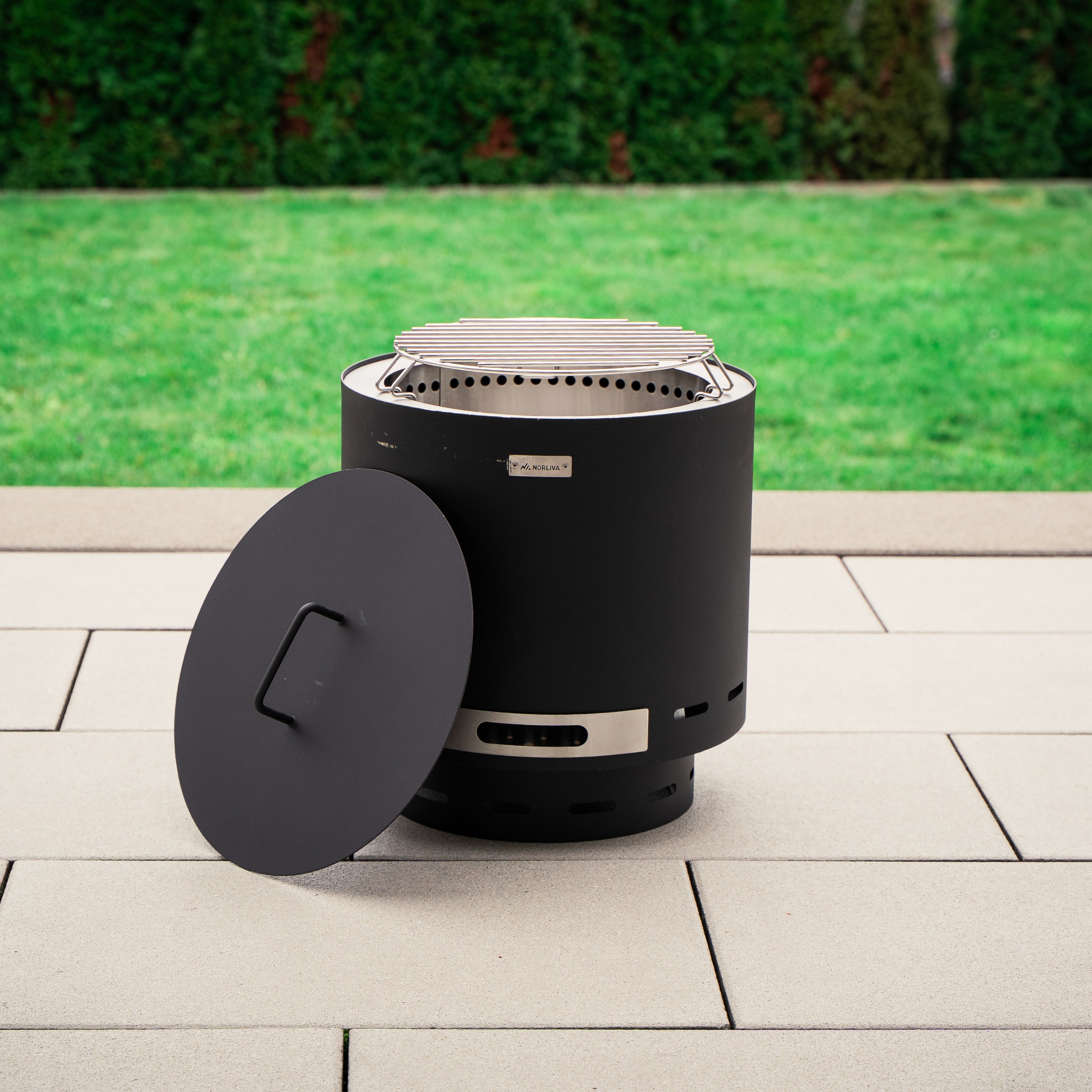 Set: Eda + Deckel + Grillrost