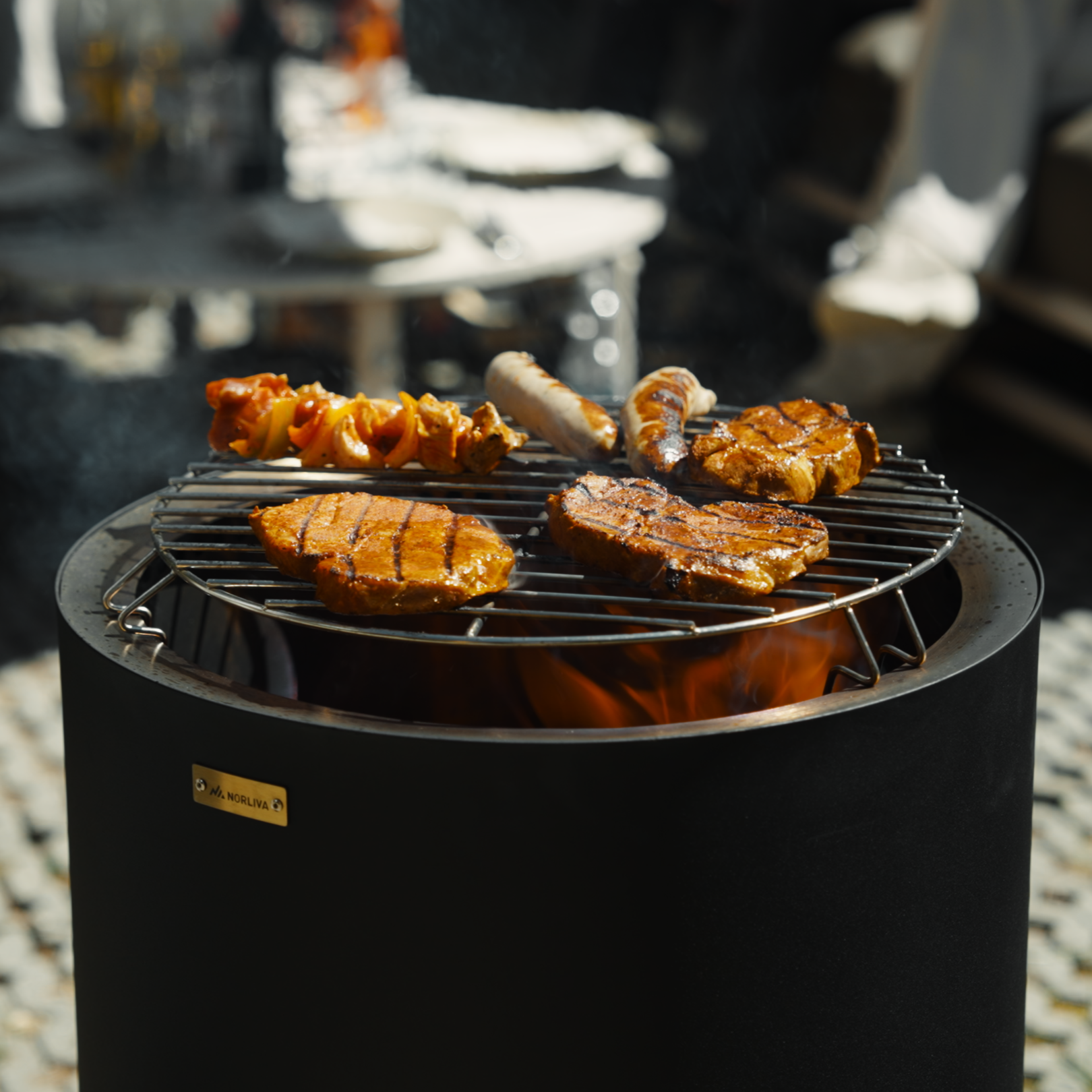 Set: Skara Pluss + Grillrost