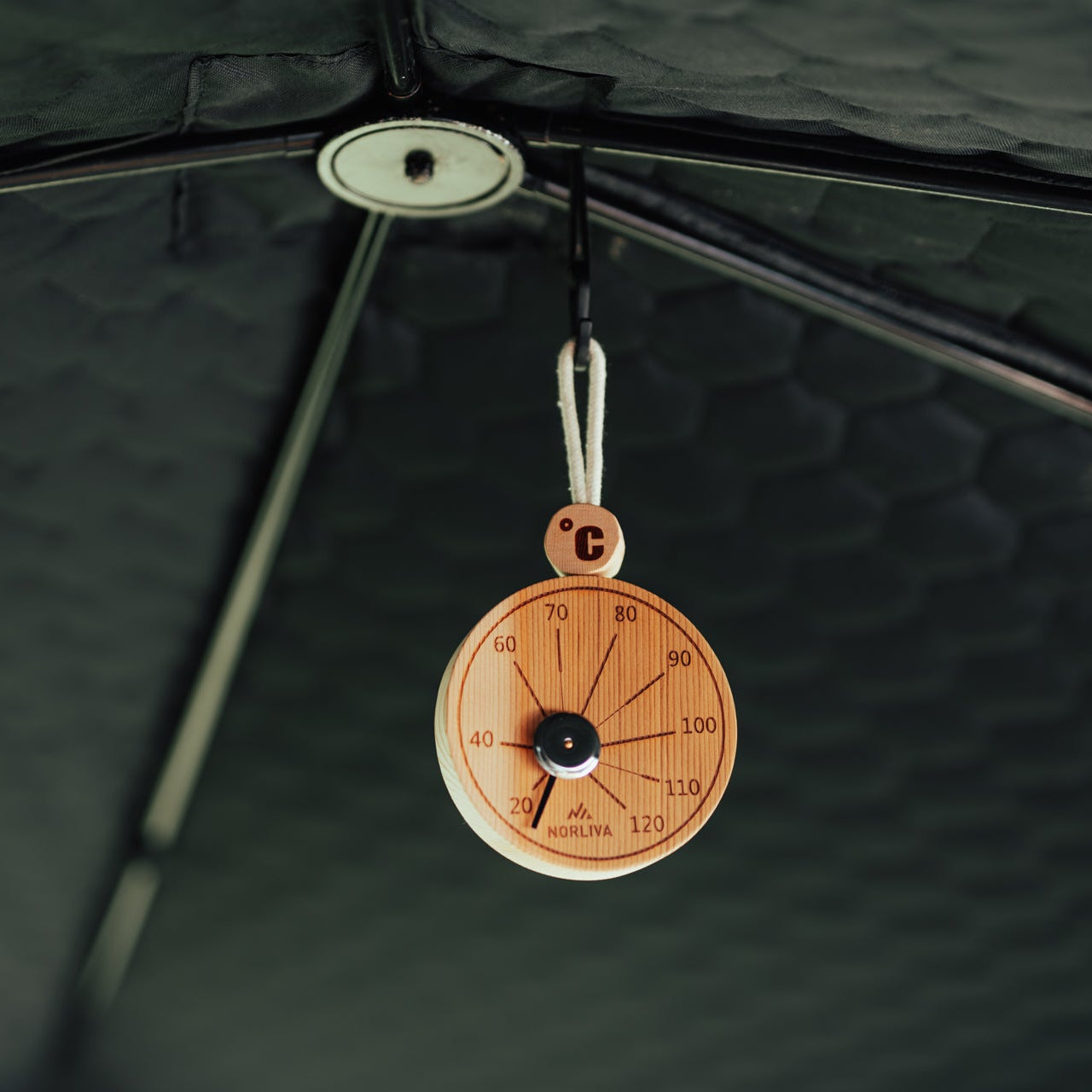 Set: Saunazelt Fjorden + Ofen + Sauna-Zubehör + Bänke