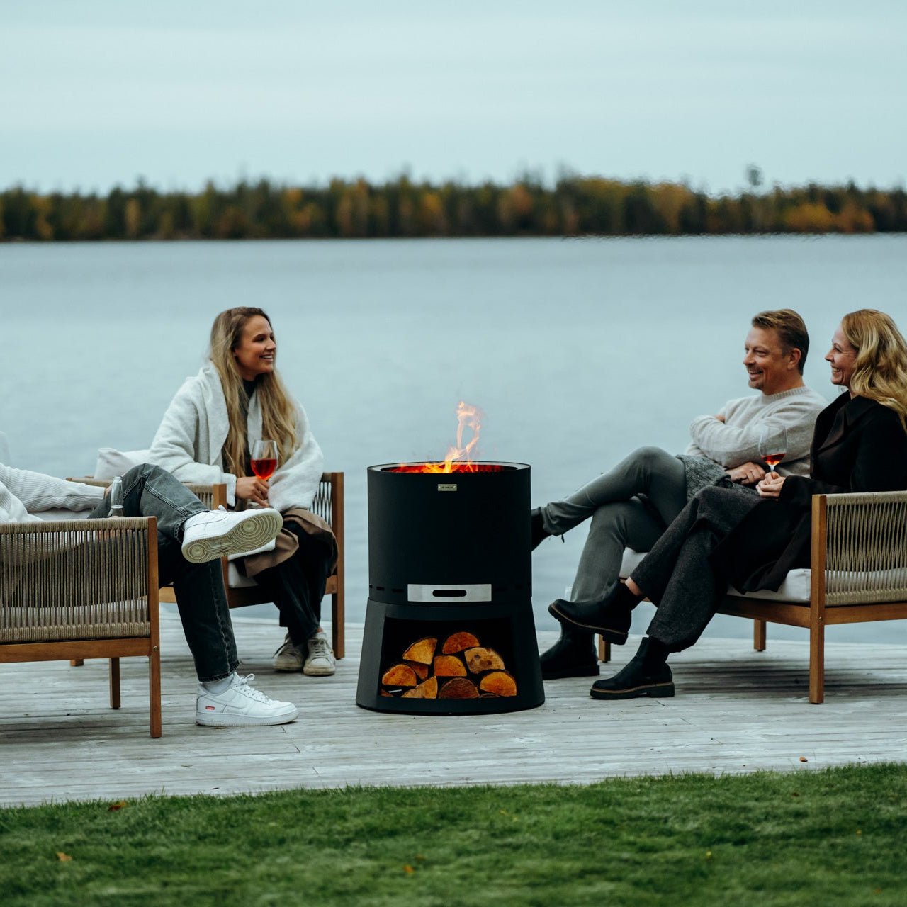 Set: Skara Pluss + Feuerplatten-Grill