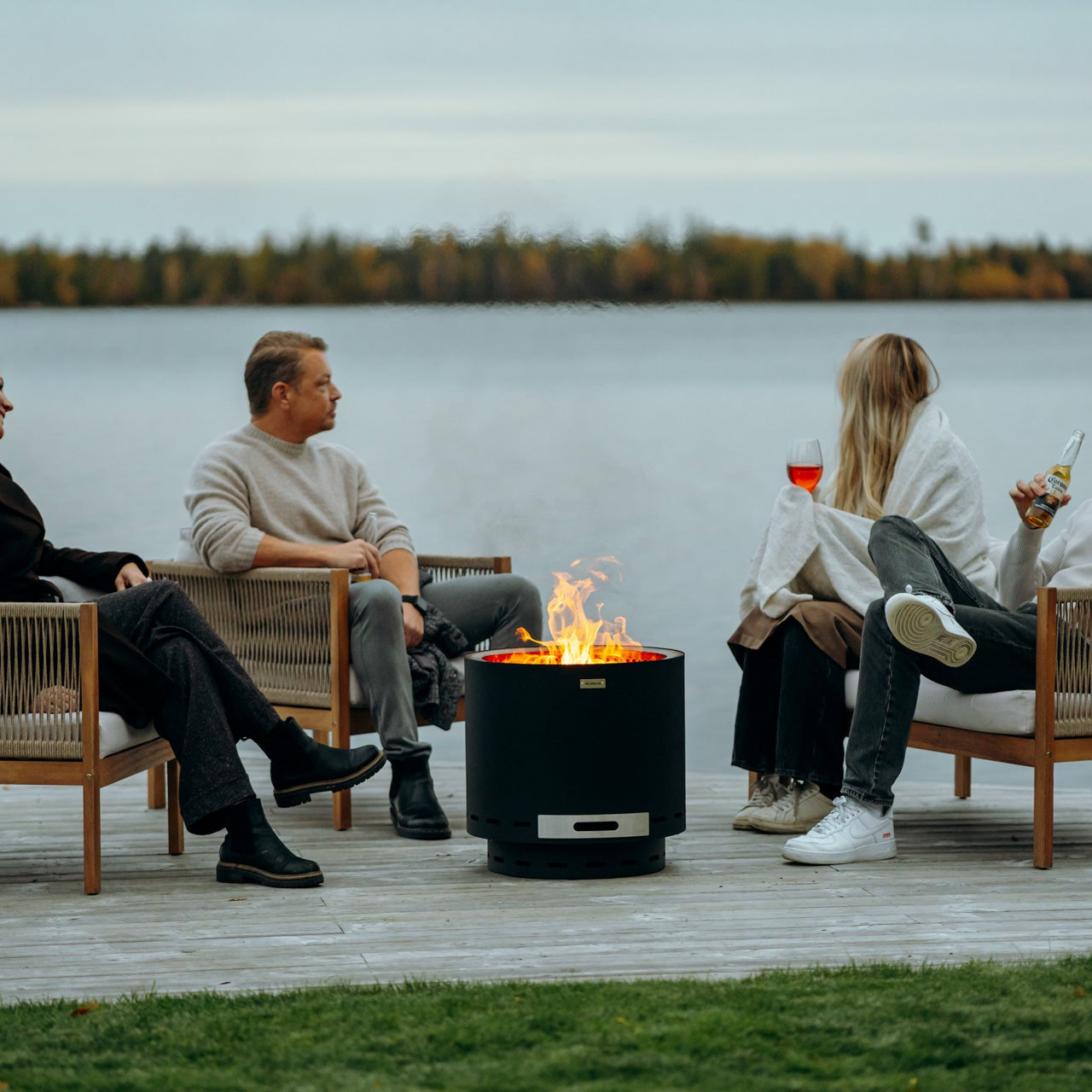 Set: Eda + Deckel + Grillrost