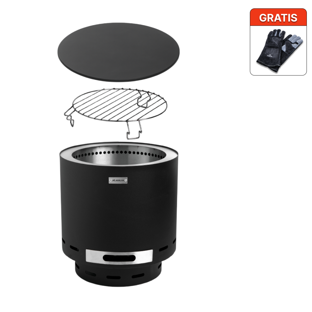 Set: Eda + Deckel + Grillrost