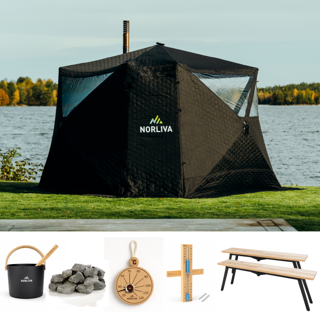 zelt zubehör set Set: Saunazelt Fjorden + Ofen + Sauna-Zubehör + Bänke Ocean Kayak Malibu Pedal Fox FA26 MX Part:Front & Back Doors