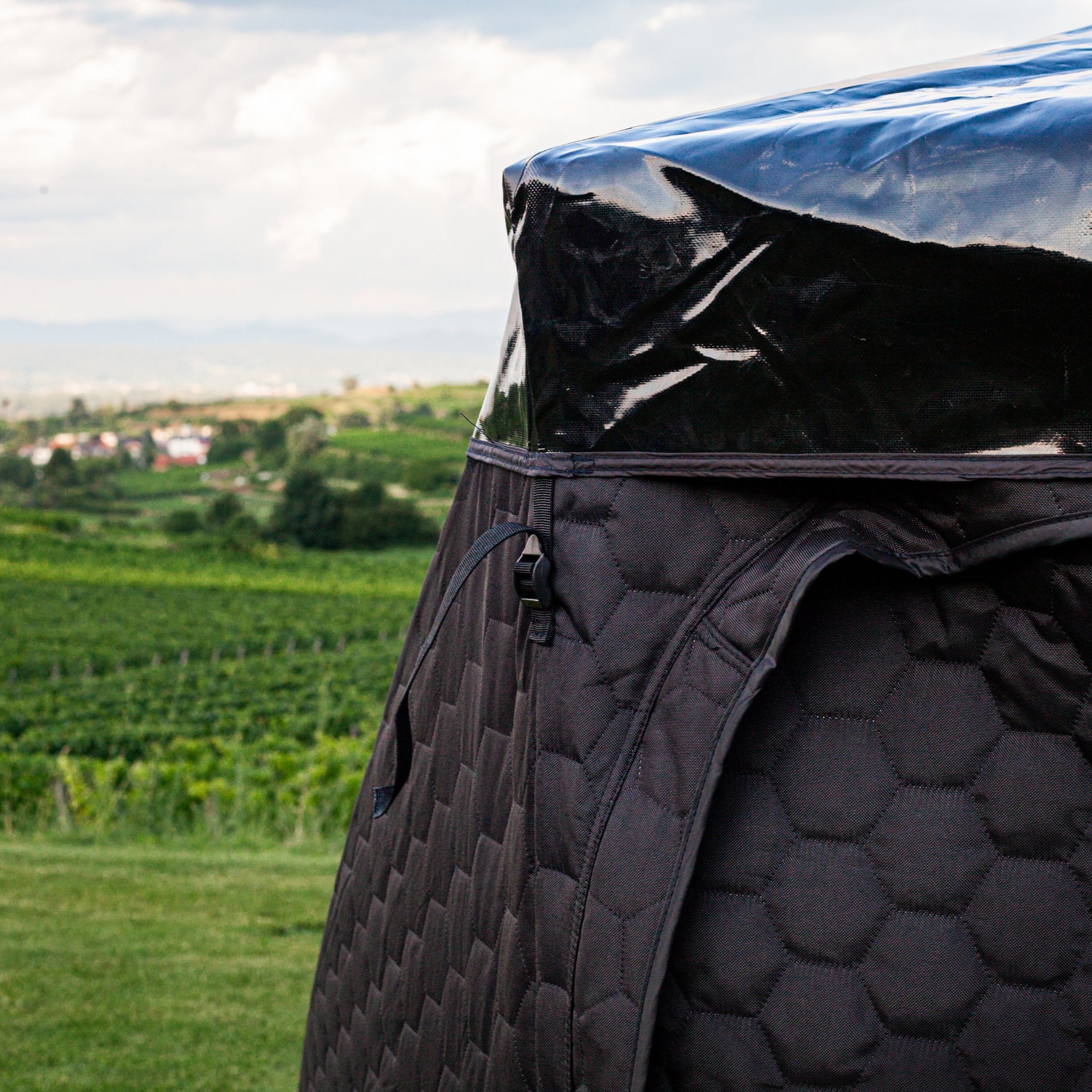 Regenschutz 1.0 für Saunazelt Isen
