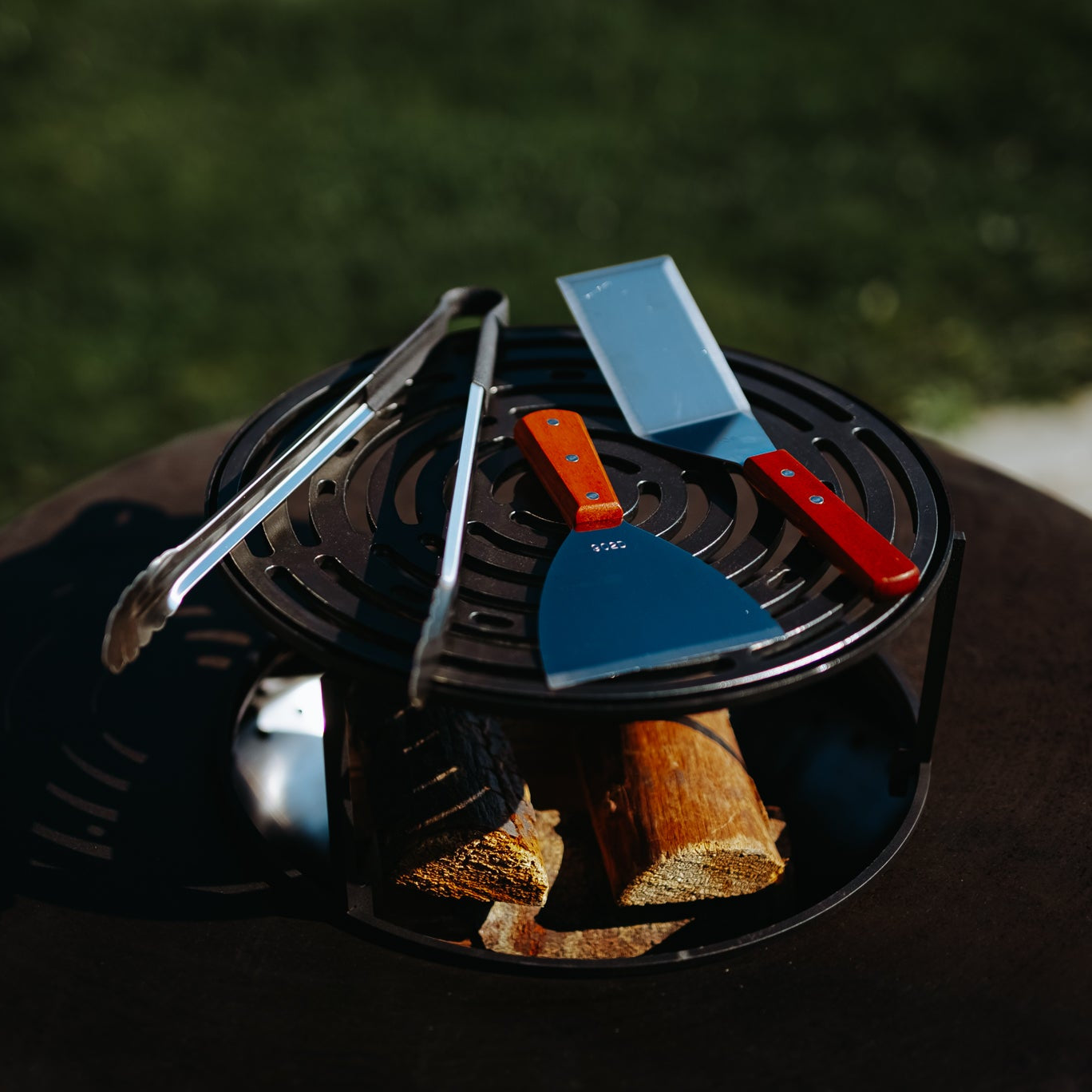 Grillzubehör Set, 4-teilig