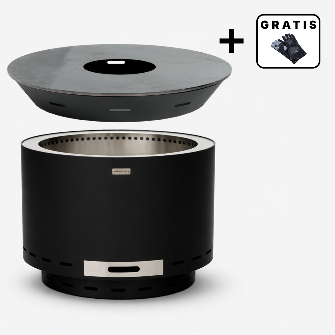 Set: Lunda + Feuerplatten-Grill