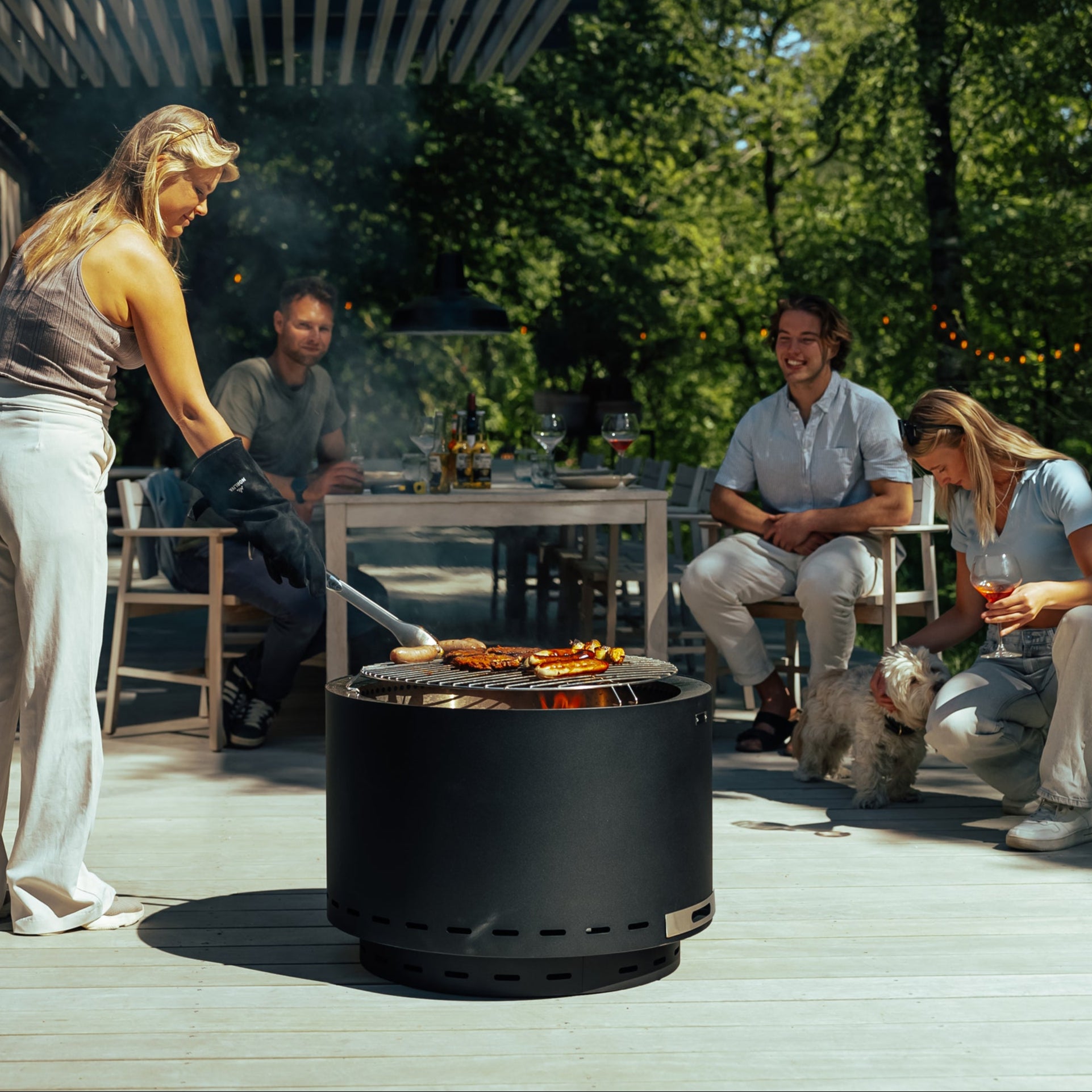 Rauchfreie Feuerschale Venna