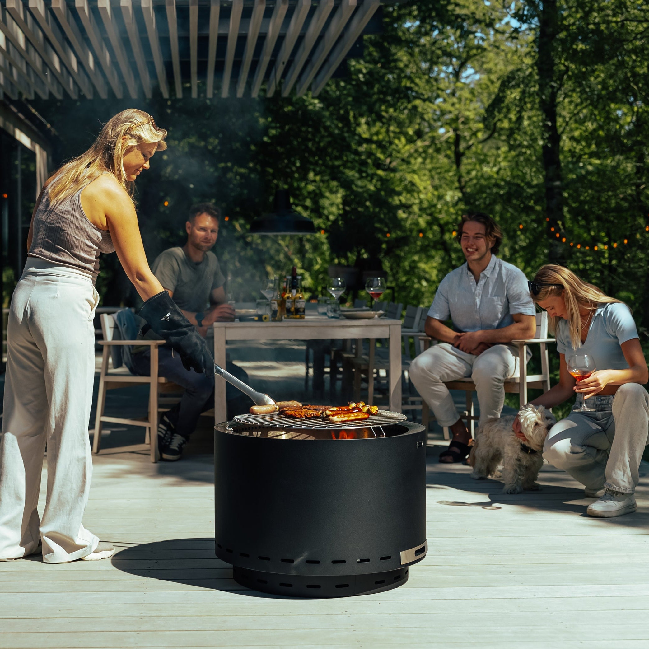 Set: Lunda + Grillrost