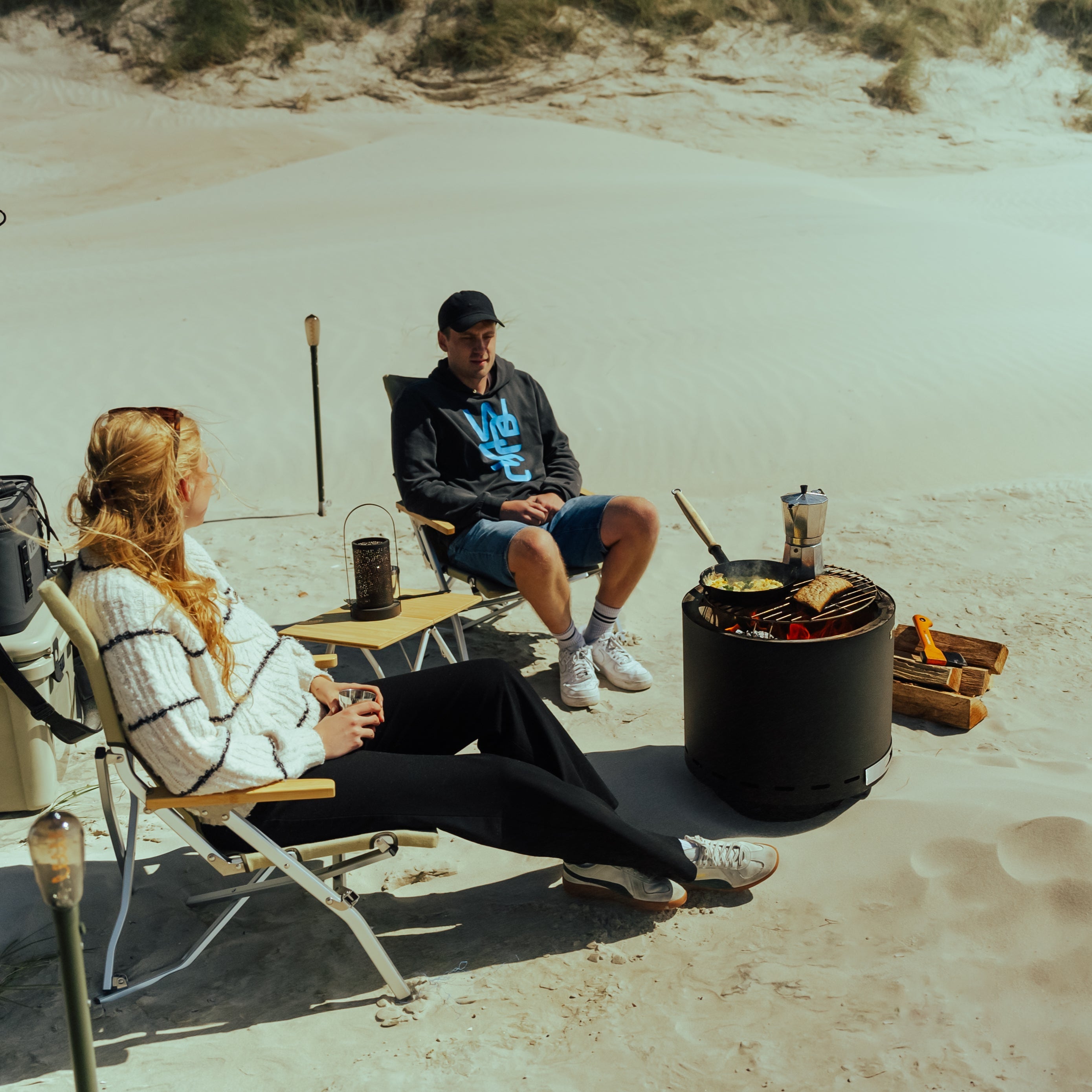 Rauchfreie Feuerschale Skara