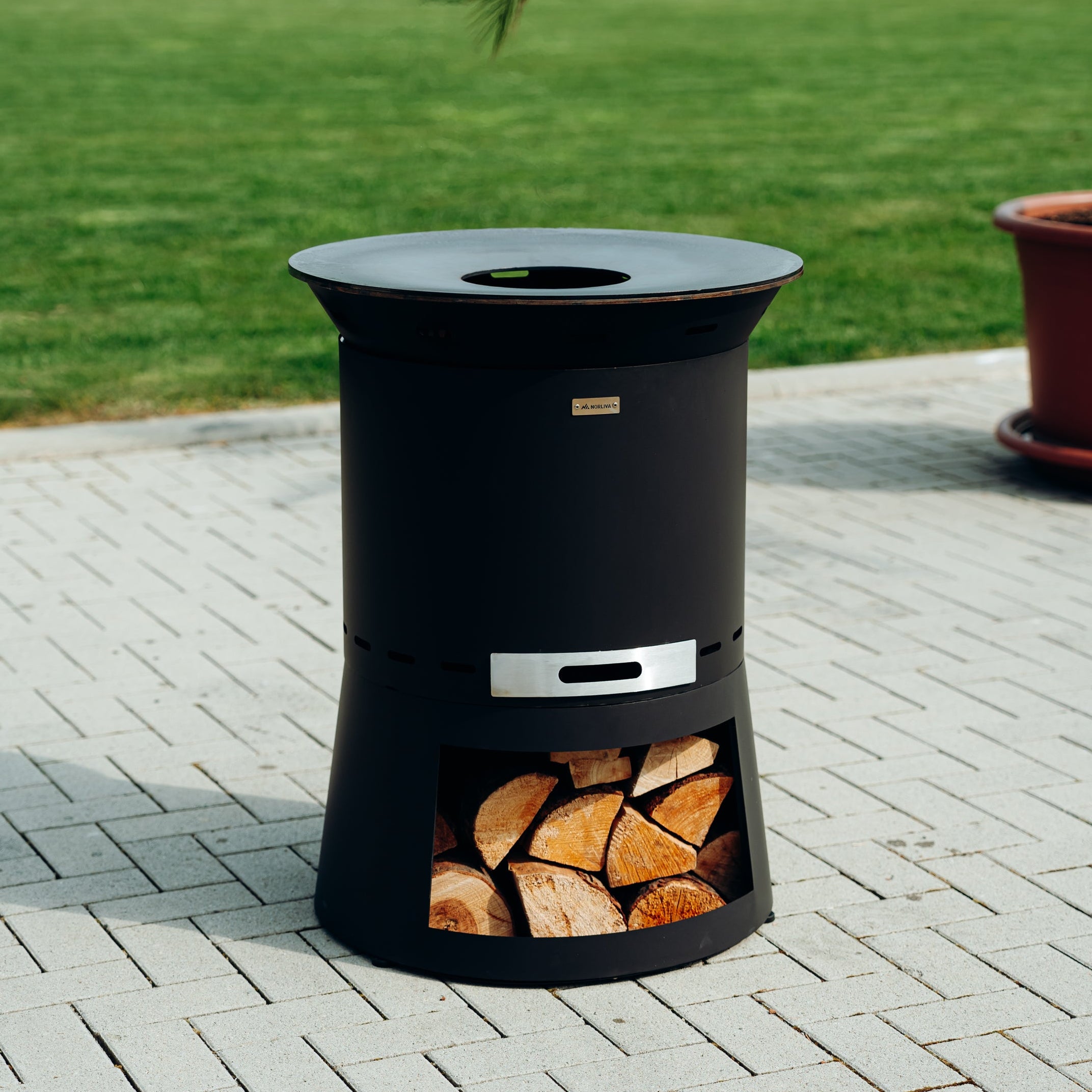 Set: Skara Pluss + Feuerplatten-Grill