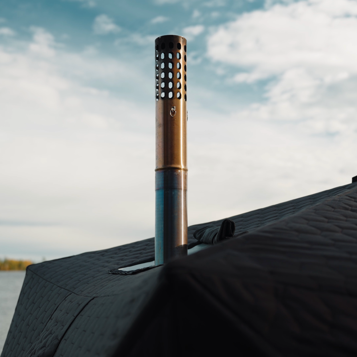 Mobiles Saunazelt Isen 1.0 mit Saunaofen - B-WARE