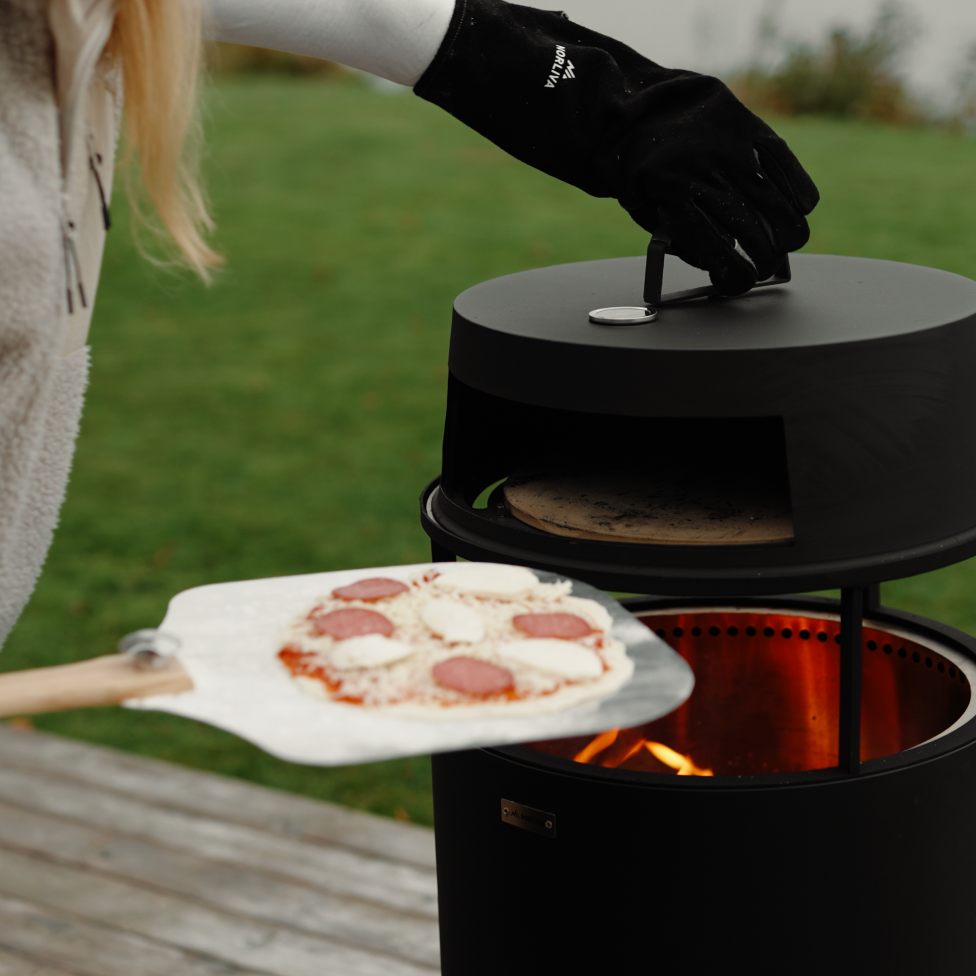 Pizzaofen-Aufsatz Skara/Skara Pluss