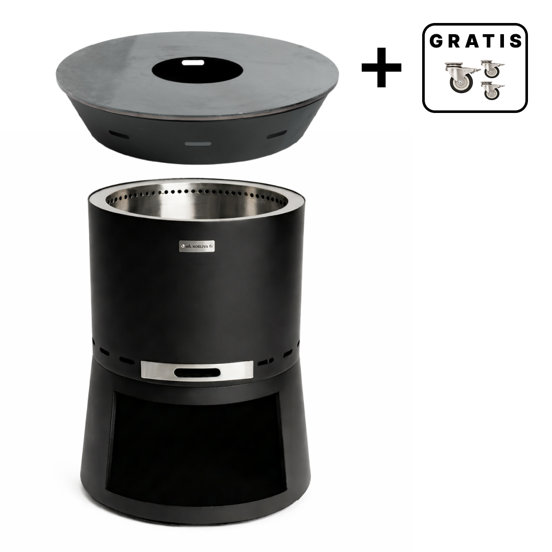 Set: Skara Pluss + Feuerplatten-Grill