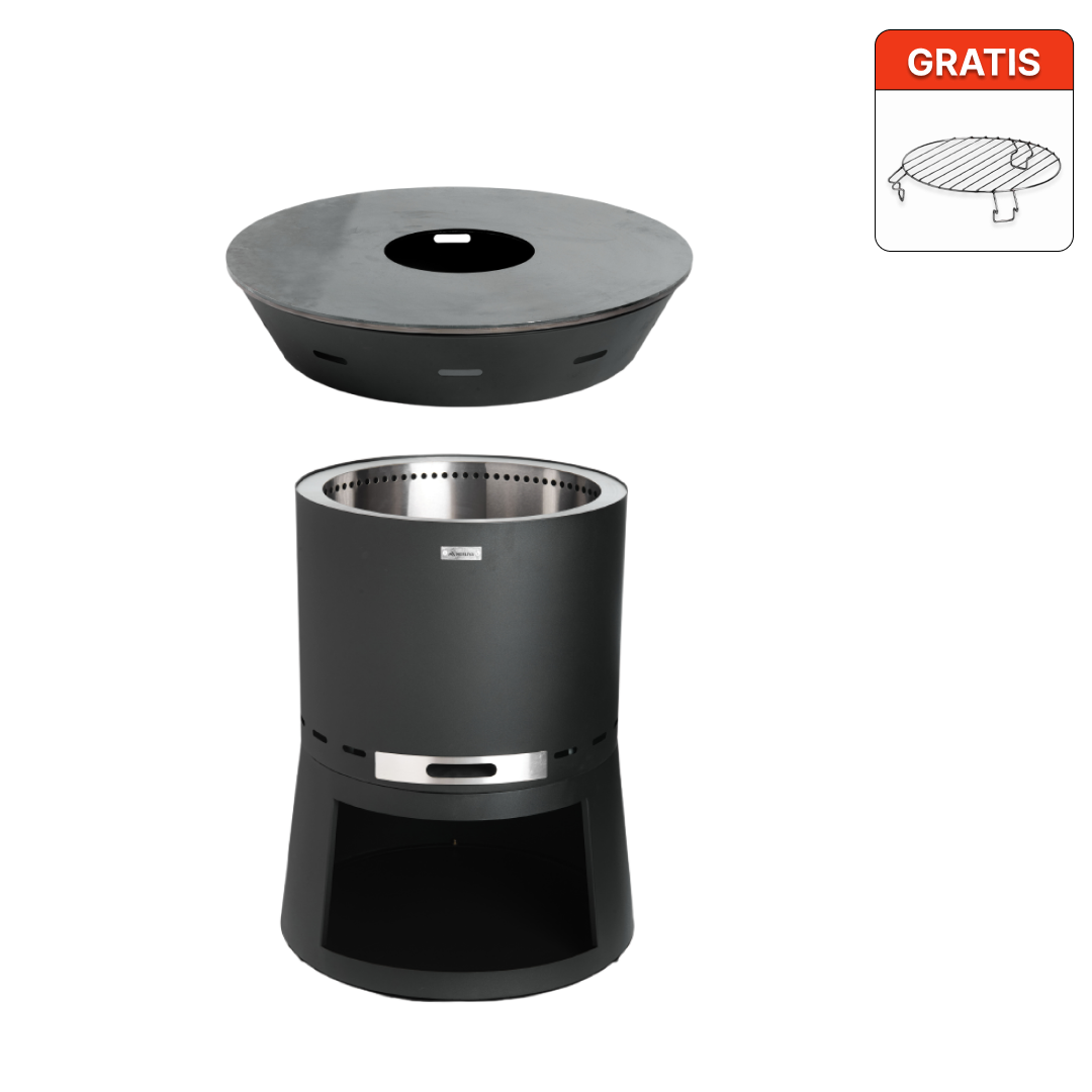 Set: Skara Pluss + Feuerplatten-Grill
