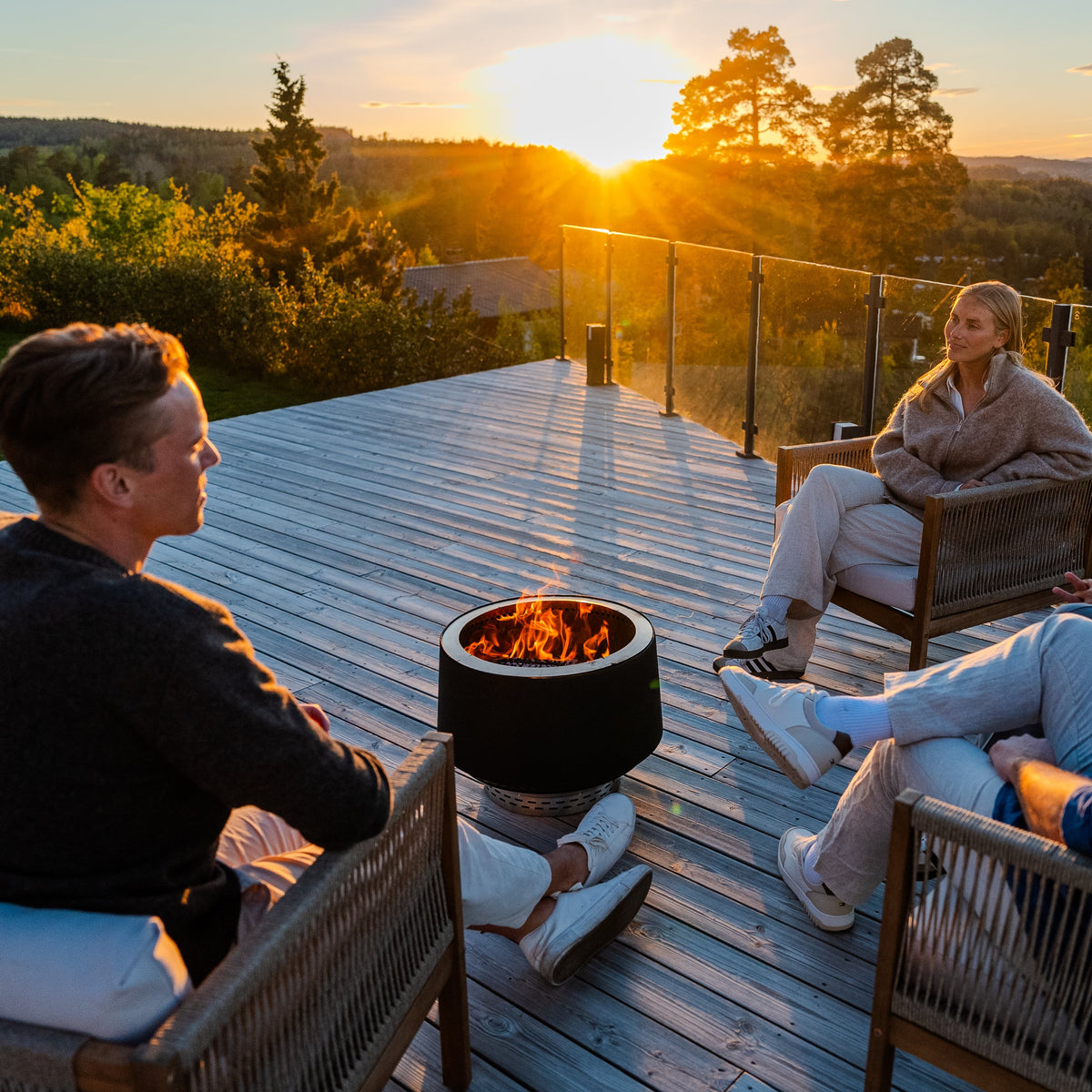 Set:Juna + Feuerplatten-Grill