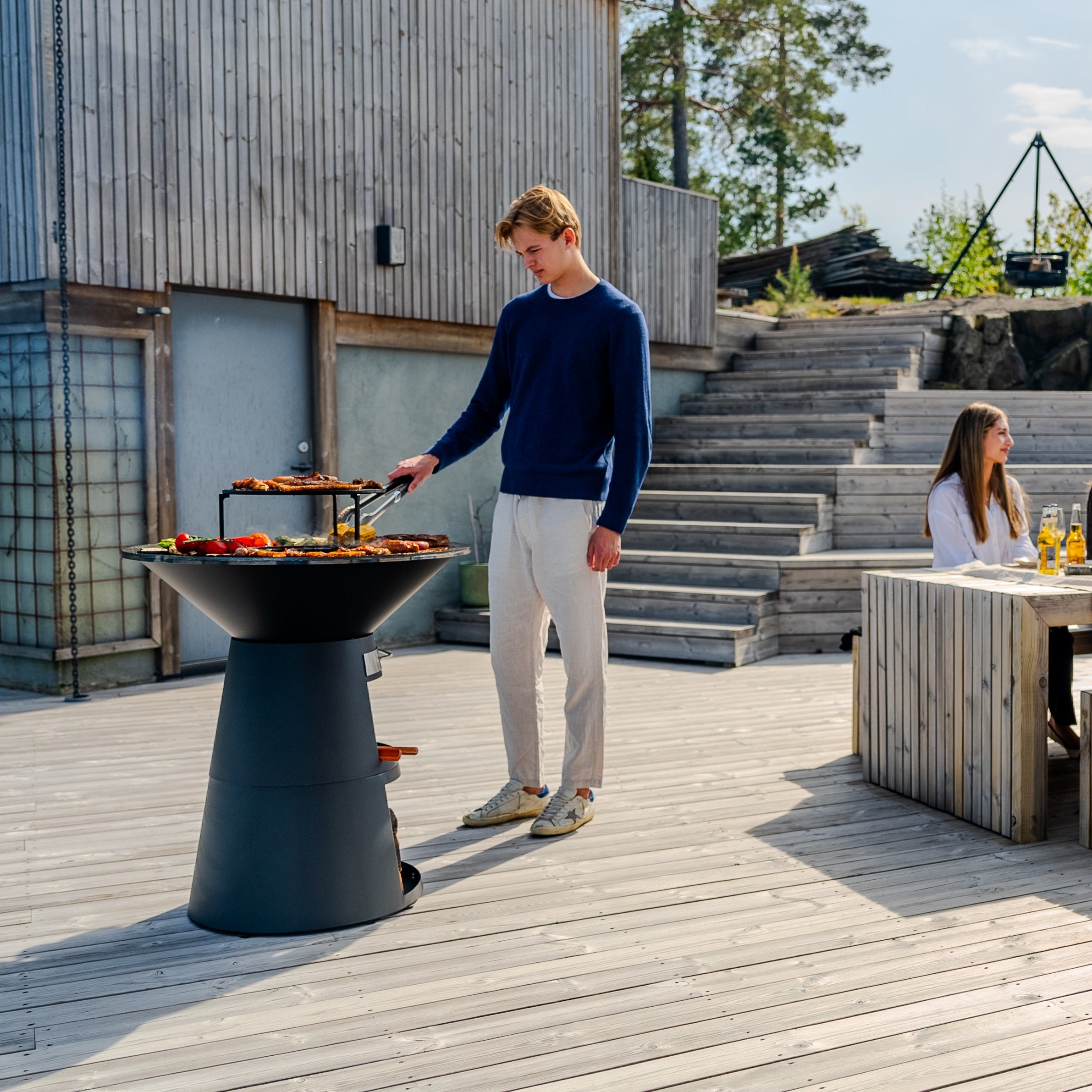 Feuerplatten-Grill Aska, 80 cm