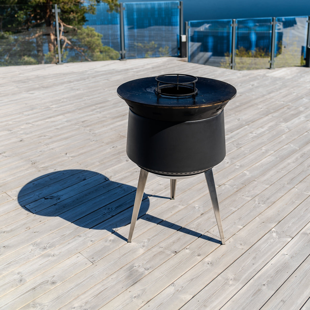 Set: Juna Pluss + Feuerplatten-Grill