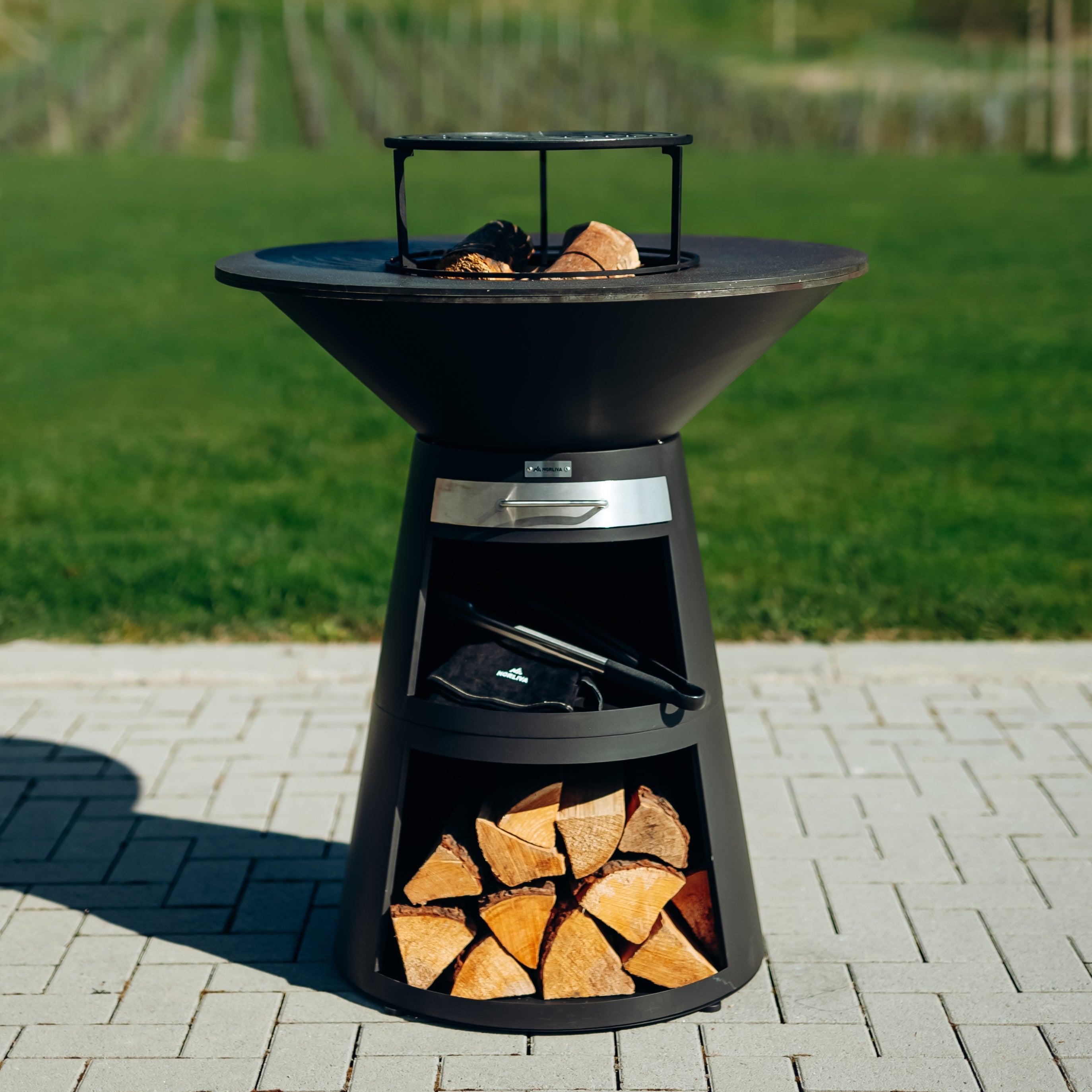 Feuerplatten-Grill Aska, 80 cm