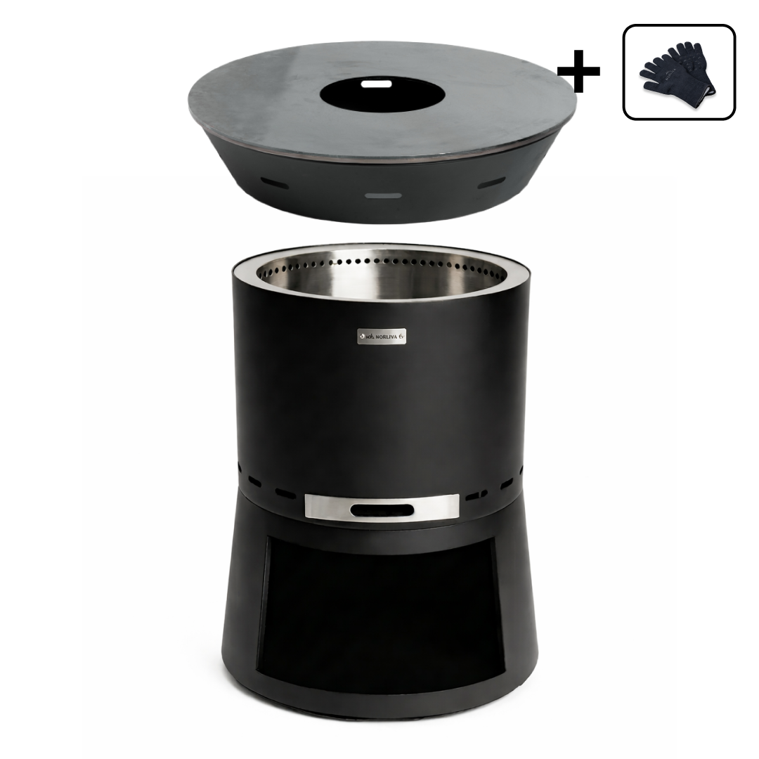 Set: Skara Pluss + Feuerplatten-Grill